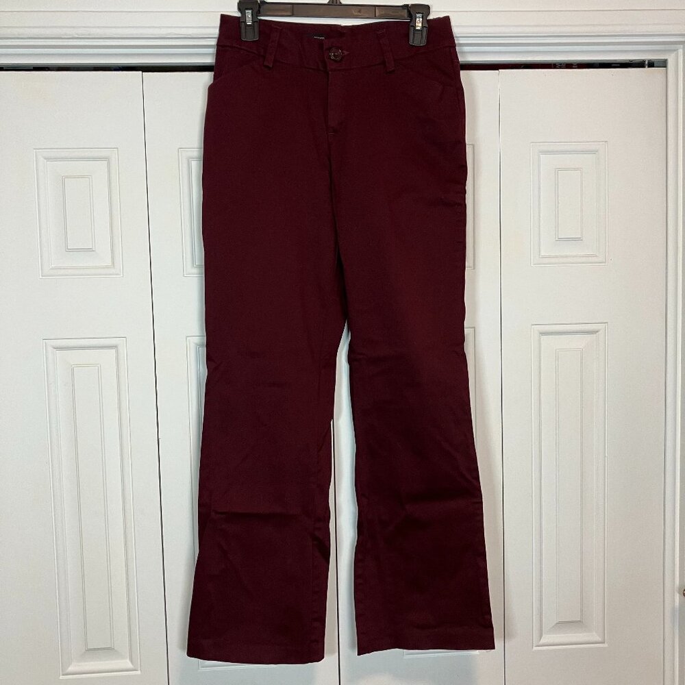 Lee Modern Series Curvy Fit Burgundy Jeans Size 8M